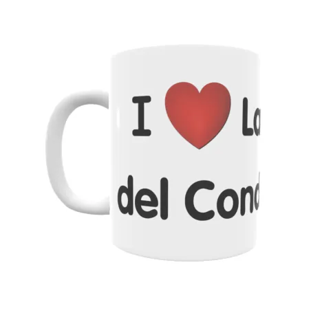 Taza - I ❤ La Nava del Condado Regalo original y funcional. Taza personalizada de tu localidad.