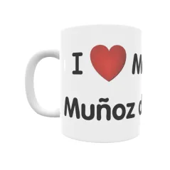 Taza - I ❤ Martín Muñoz de Ayllón Regalo original y funcional. Taza personalizada de tu localidad.