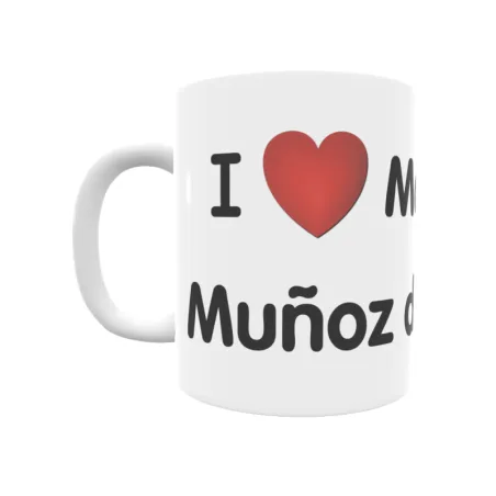 Taza - I ❤ Martín Muñoz de Ayllón Regalo original y funcional. Taza personalizada de tu localidad.