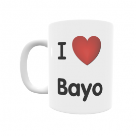 Taza - I ❤ Bayo