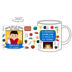 Taza Jugador de Bolos