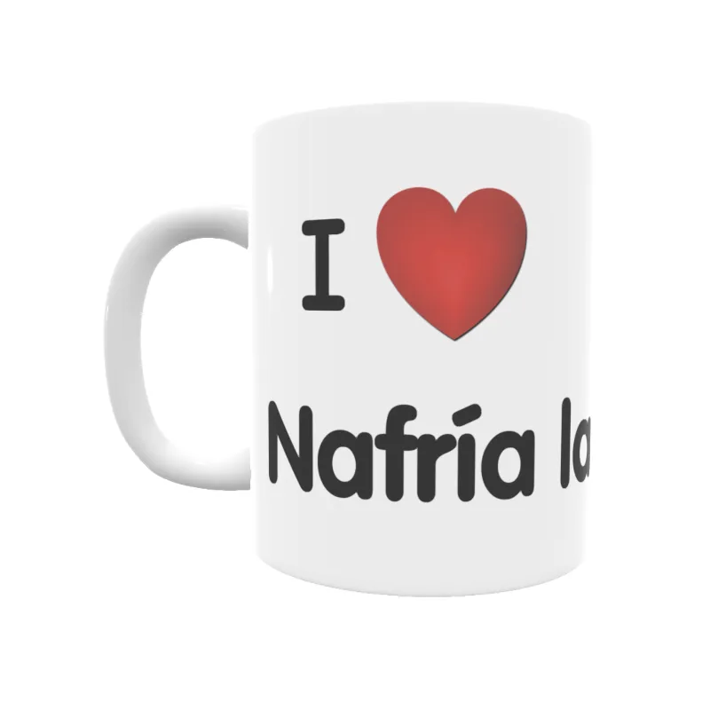 Taza - I ❤ Nafría la Llana