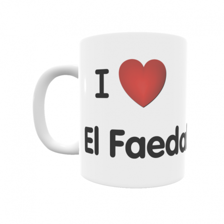 Taza - I ❤ El Faedal