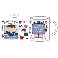 Taza Jugador de Hockey