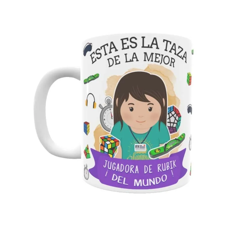 Taza Jugadora de Rubik