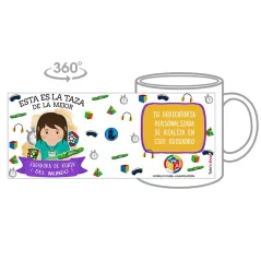 Taza Jugadora de Rubik