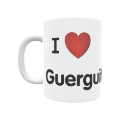 Taza - I ❤ Guerguitiáin Regalo original y funcional. Taza personalizada de tu localidad.