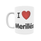 Taza - I ❤ Merillés