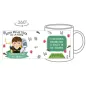 Taza Jugadora de Rugby