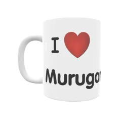 Taza - I ❤ Murugarren Regalo original y funcional. Taza personalizada de tu localidad.