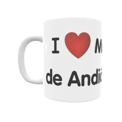 Taza - I ❤ Muruzábal de Andión Regalo original y funcional. Taza personalizada de tu localidad.