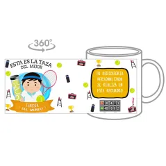 Taza Jugador de Tenis