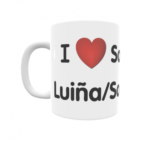 Taza - I ❤ Soto de Luiña/Soutu Lluiña