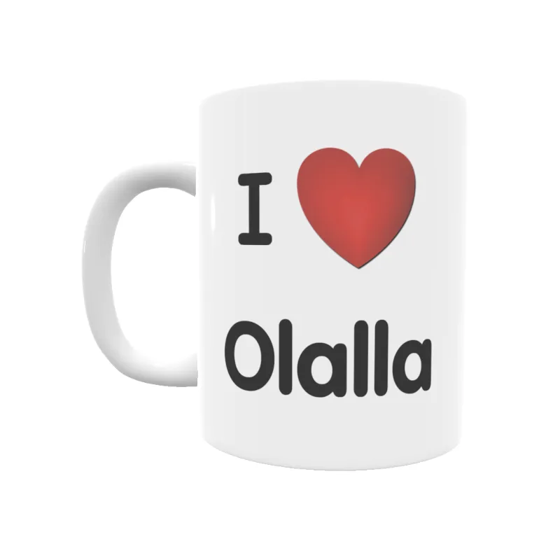 Taza - I ❤ Olalla