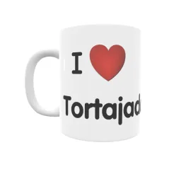 Taza - I ❤ Tortajada Regalo original y funcional. Taza personalizada de tu localidad.