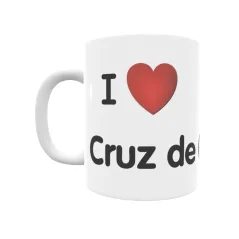 Taza - I ❤ Cruz de Gracia Regalo original y funcional. Taza personalizada de tu localidad.