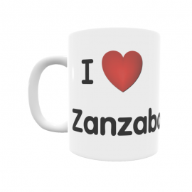 Taza - I ❤ Zanzabornín