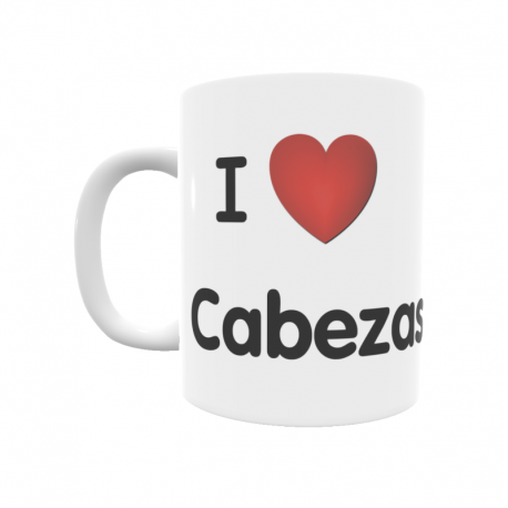 Taza - I ❤ Cabezas Bajas