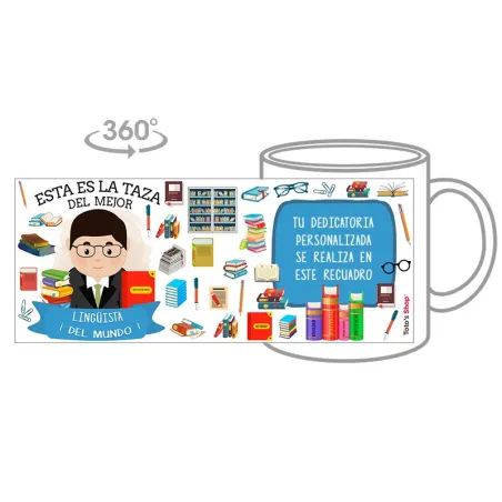 Taza Lingüista (Él)