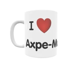 Taza - I ❤ Axpe-Martzana Regalo original y funcional. Taza personalizada de tu localidad.