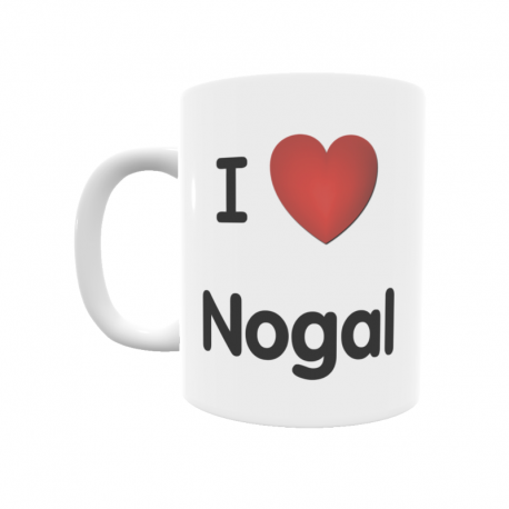 Taza - I ❤ Nogal