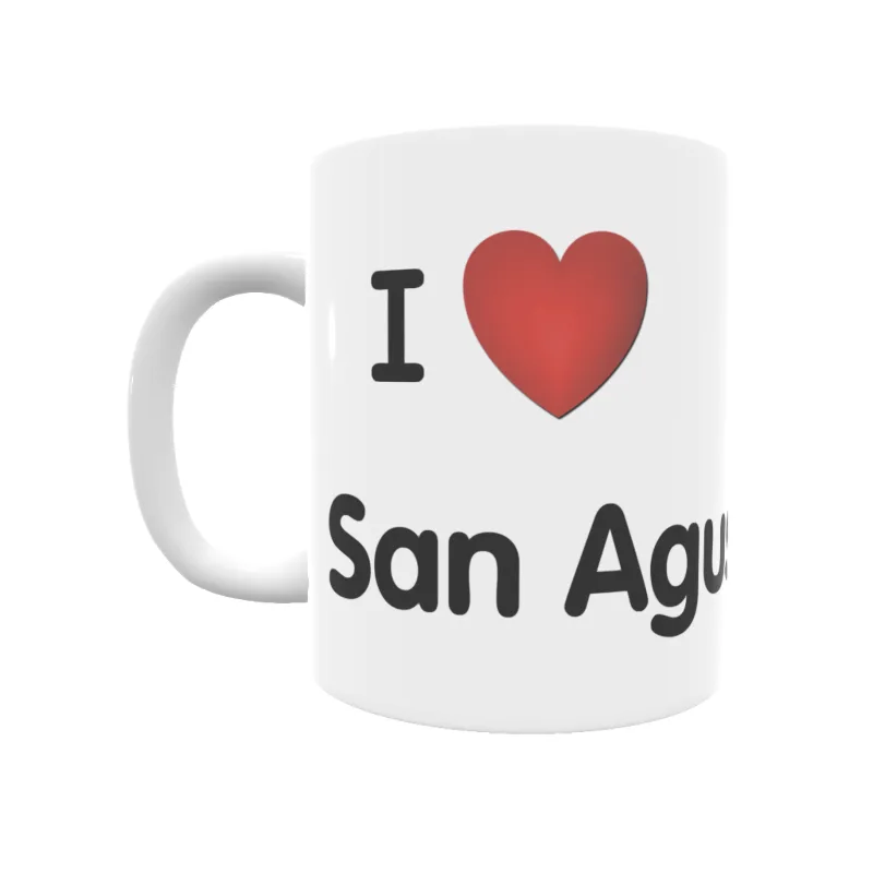 Taza - I ❤ San Agustín