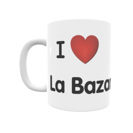 Taza - I ❤ La Bazana