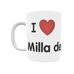 Taza - I ❤ Milla de Tera Regalo original y funcional. Taza personalizada de tu localidad.