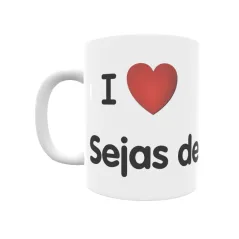 Taza - I ❤ Sejas de Aliste Regalo original y funcional. Taza personalizada de tu localidad.