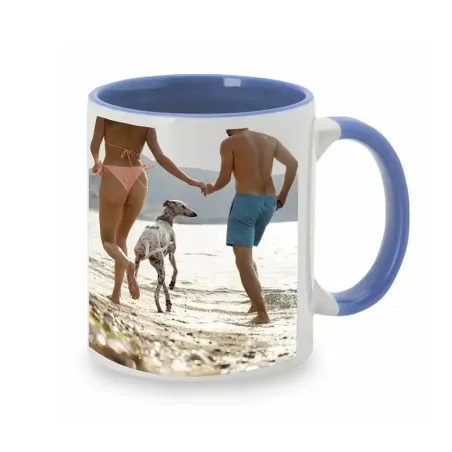 Taza cerámica PREMIUM ECO Azul