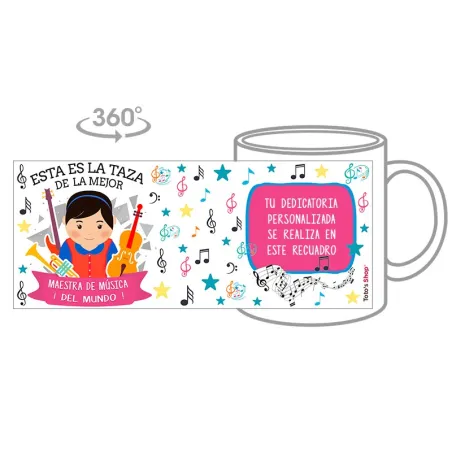 Taza Maestra de Música