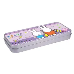 Caja metálica rectangular, estuche, plumier. Personalizada con tus fotos, diseños o textos.