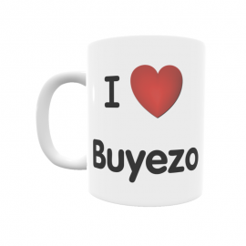 Taza - I ❤ Buyezo