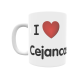 Taza - I ❤ Cejancas