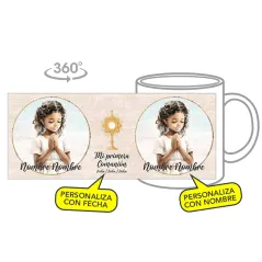 Taza Comunión - Niña 8