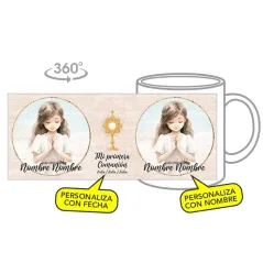 Taza Comunión - Niña 9