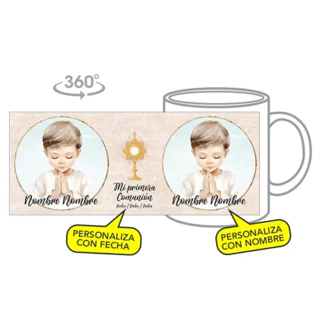 Taza Comunión - Niño 8