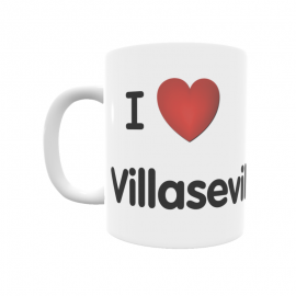 Taza - I ❤ Villasevil