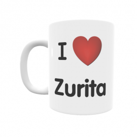 Taza - I ❤ Zurita