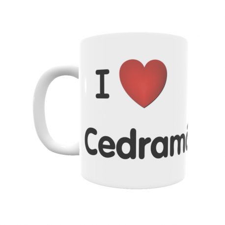 Taza - I ❤ Cedramán