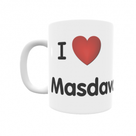 Taza - I ❤ Masdavall
