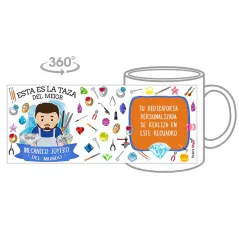 Taza Mecánico Joyero (Él)