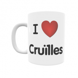 Taza - I ❤ Cruïlles