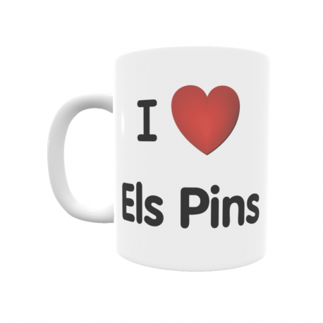 Taza - I ❤ Els Pins