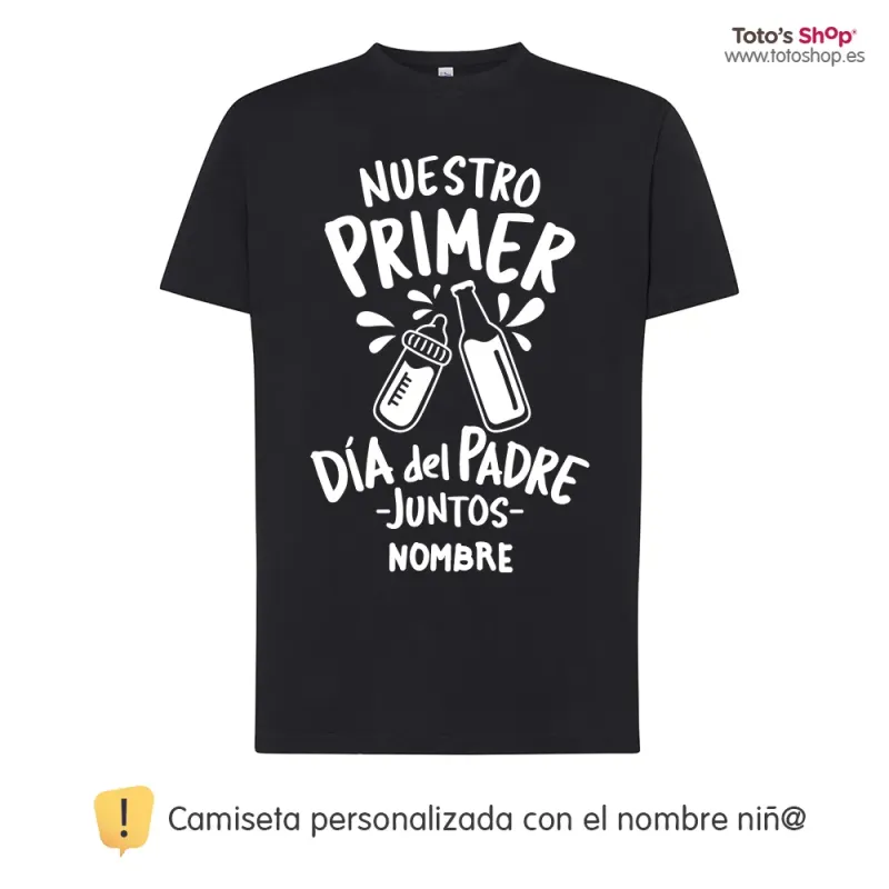 Camiseta - Nuestro primer día del padre juntos