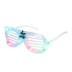 Gafas Luminosas LED con Modo Fijo y Parpadeo, cumpleaños, fiestas, despedidas de soltero