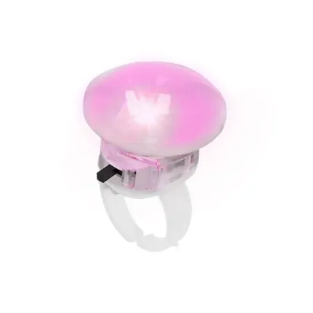 Anillo Luminoso LED con Modo Fijo y Parpadeo, fiestas, cumpleaños, despedida de soltera