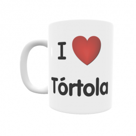 Taza - I ❤ Tórtola