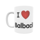 Taza - I ❤ Balbacil