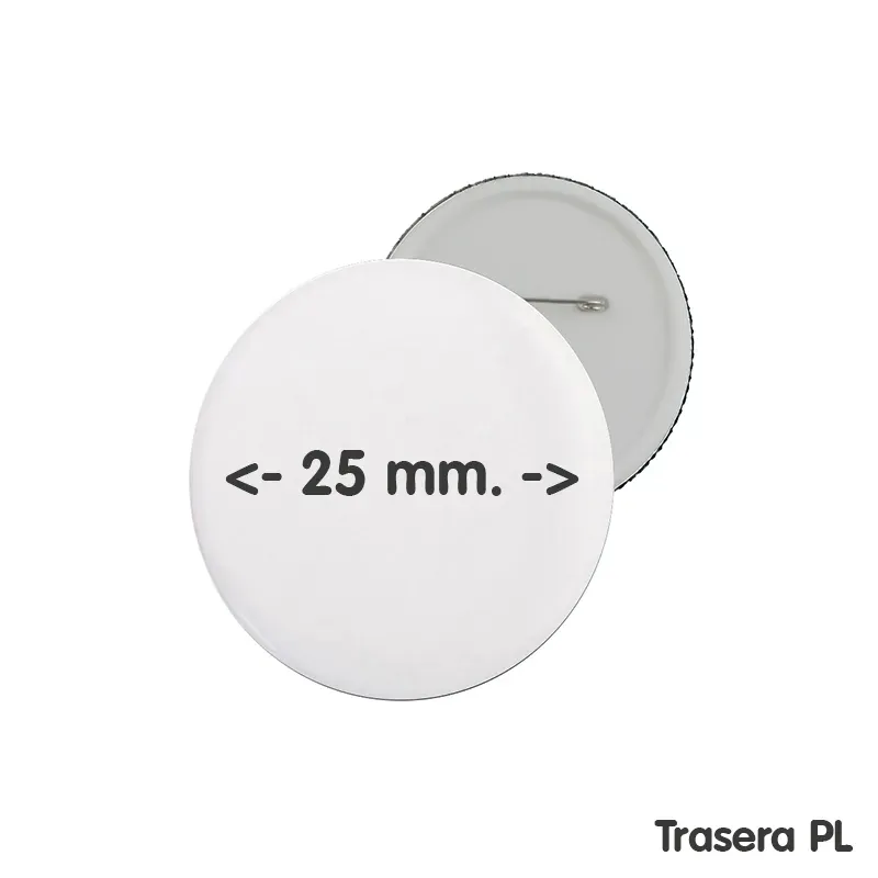 Chapa de 25 mm.